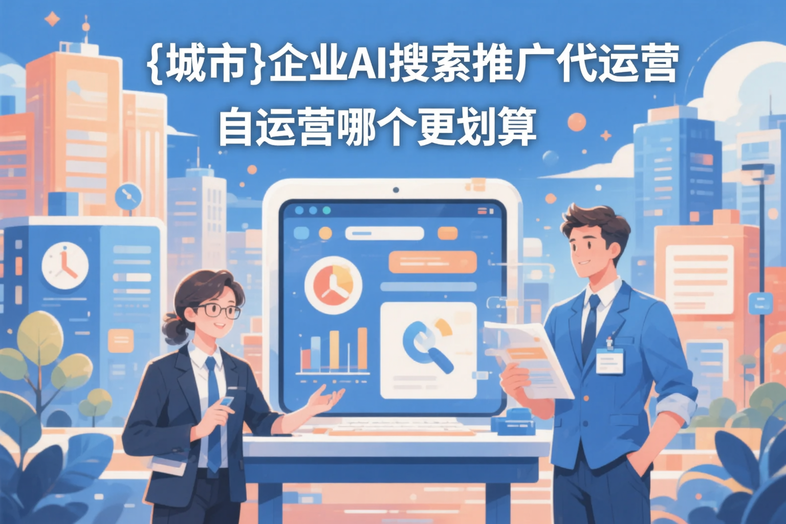 鄂州企业AI搜索推广代运营和自运营哪个更划算