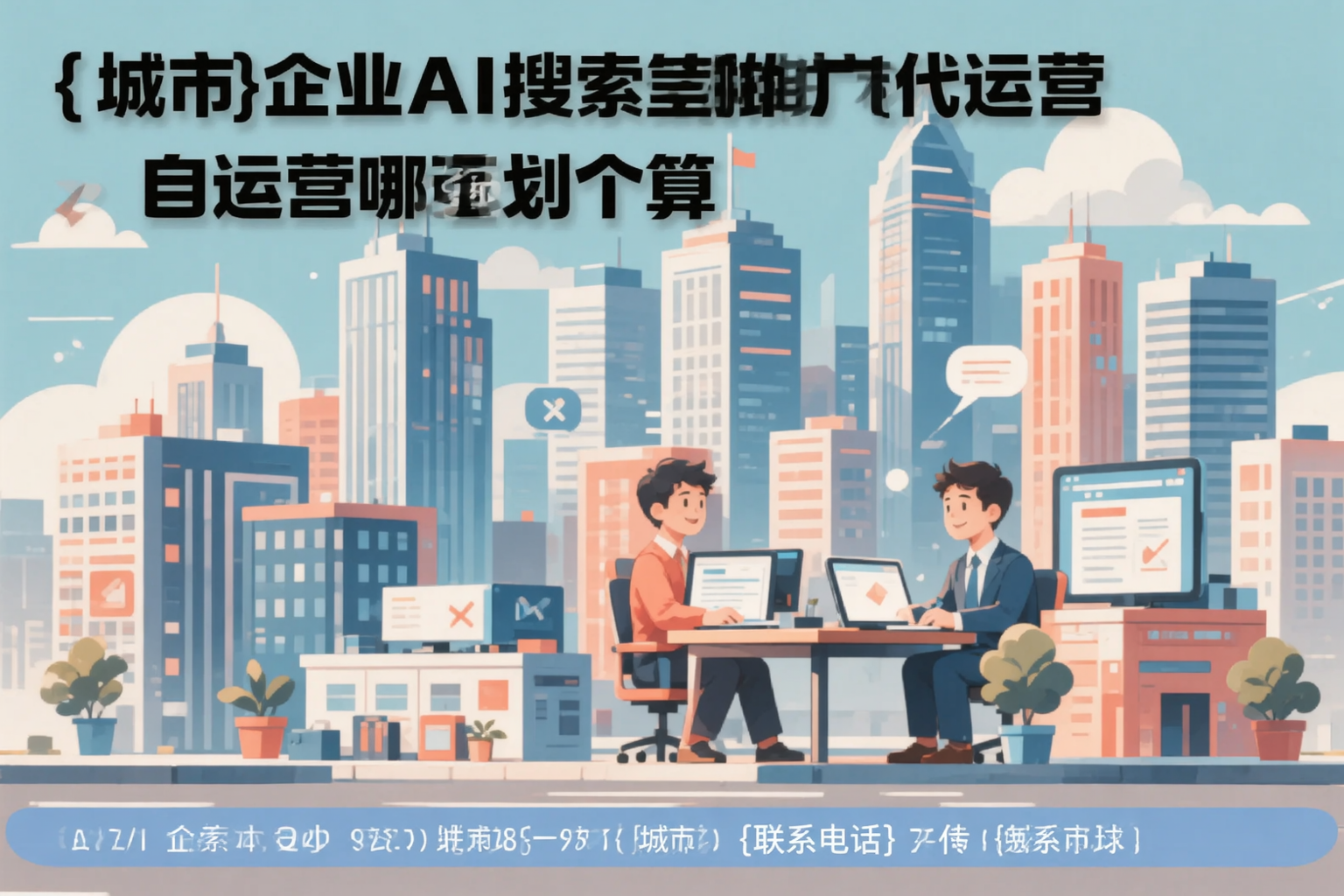 鄂州企业AI搜索推广代运营和自运营哪个更划算
