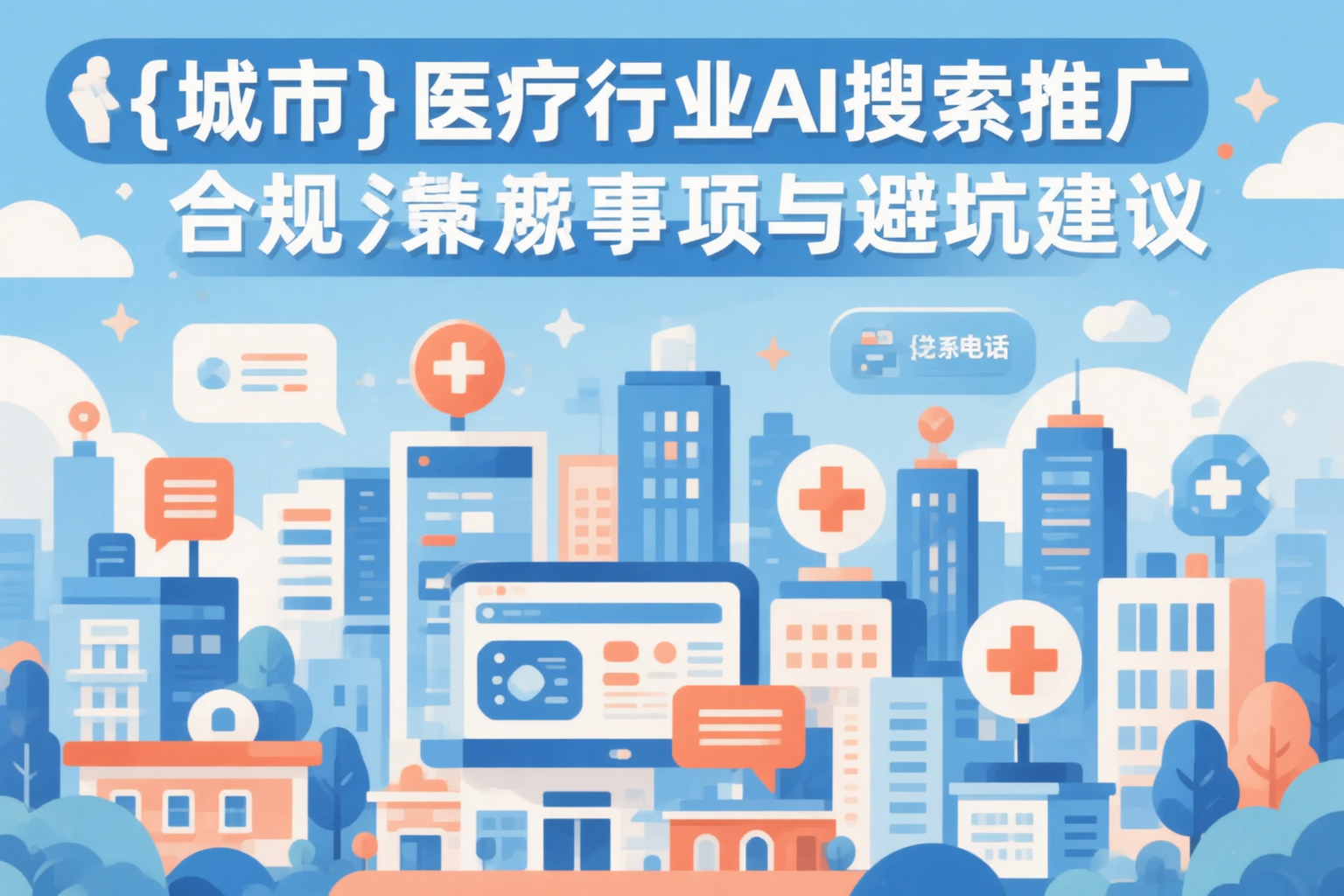 鄂州医疗行业AI搜索推广合规注意事项与避坑建议