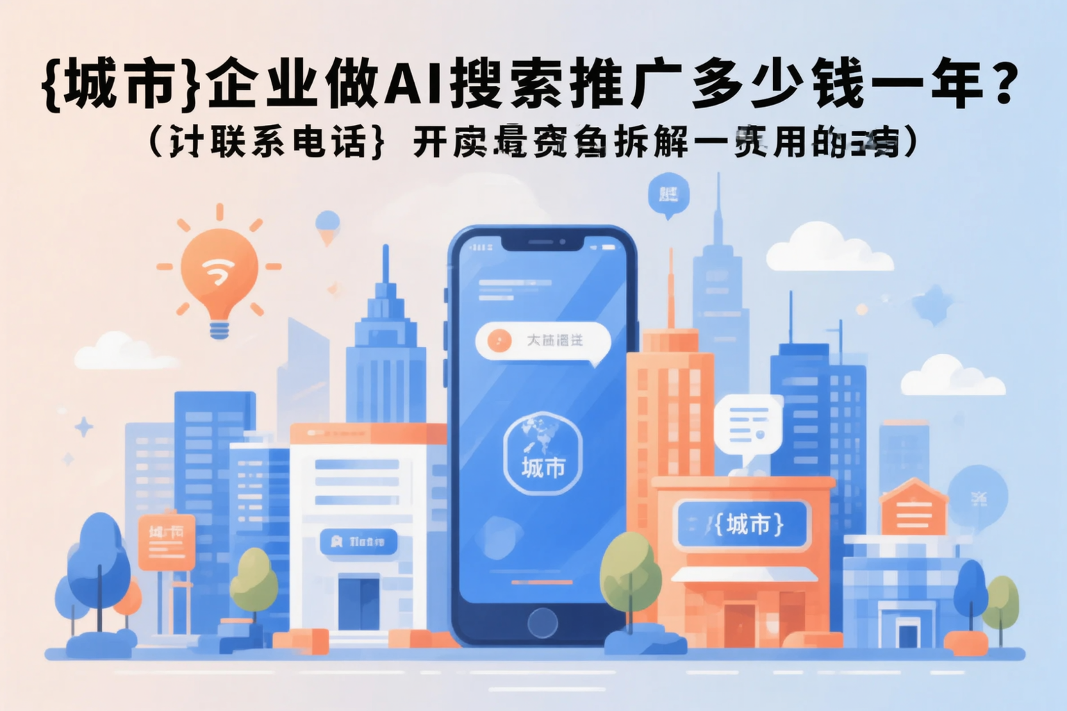 鄂州企业做AI搜索推广多少钱一年？真实费用拆解