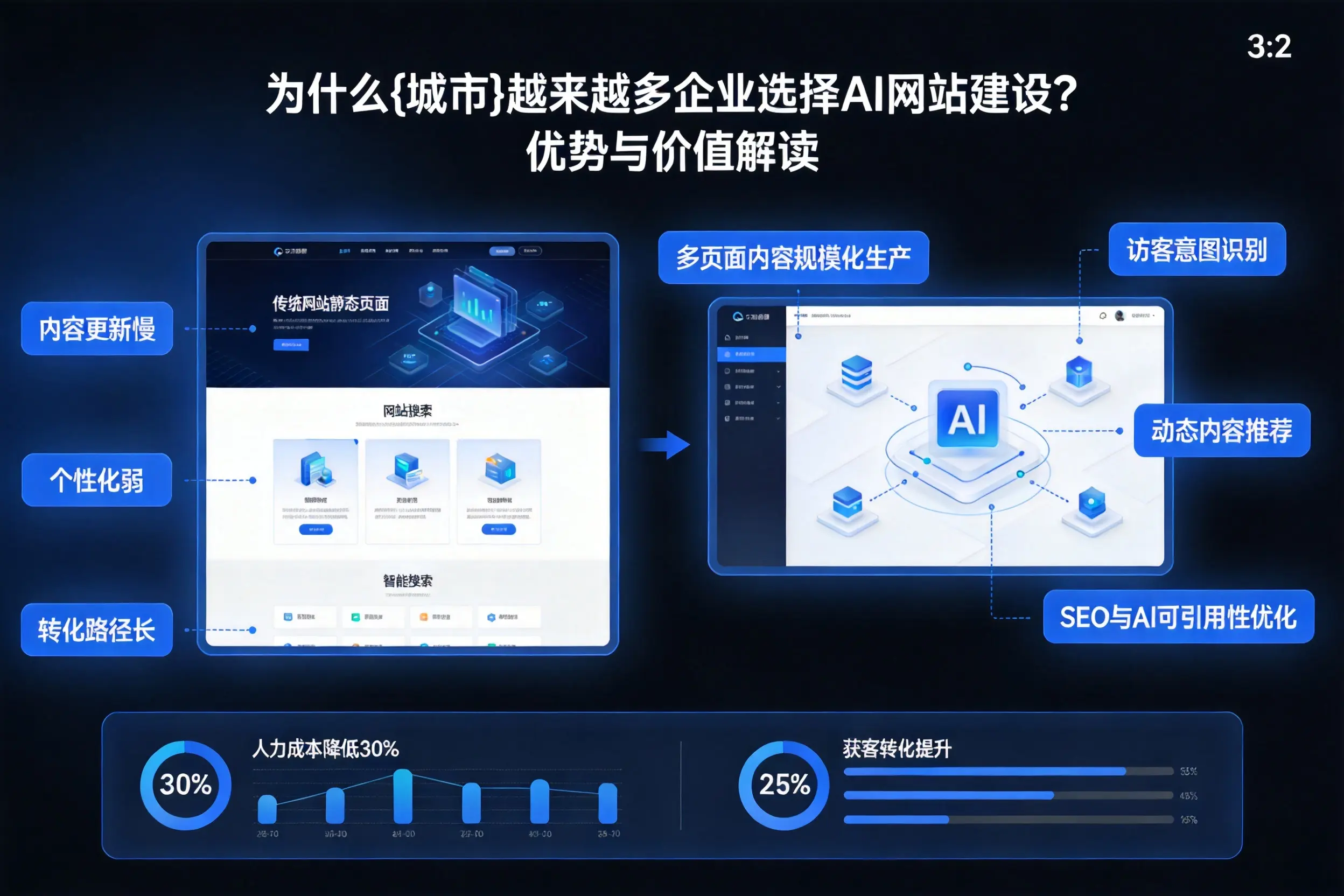 为什么鄂州越来越多企业选择AI网站建设？优势与价值解读