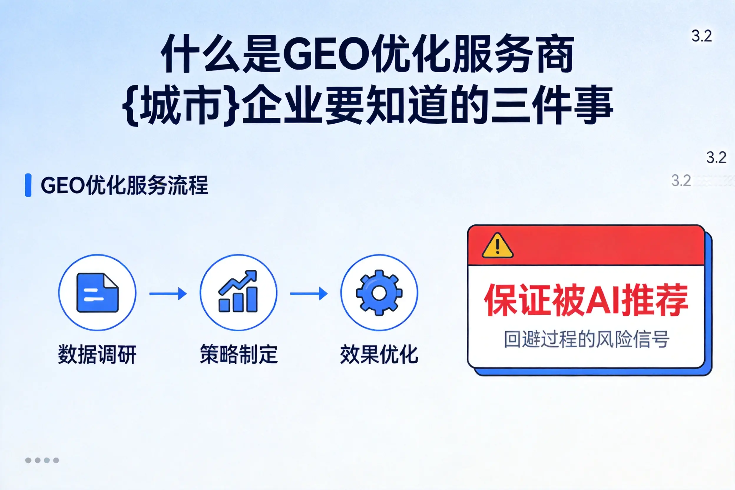 什么是GEO优化服务商鄂州企业要知道的三件事
