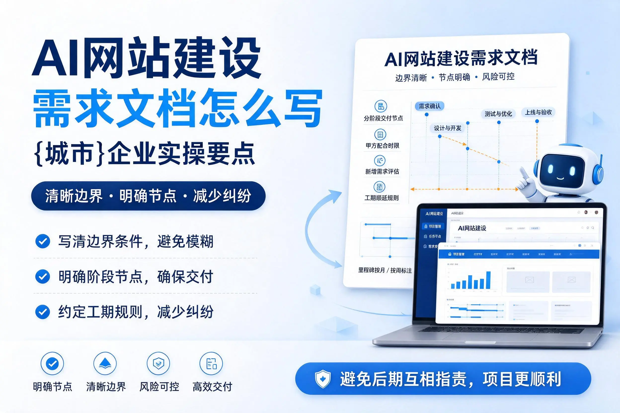 AI网站建设需求文档怎么写，鄂州企业实操要点